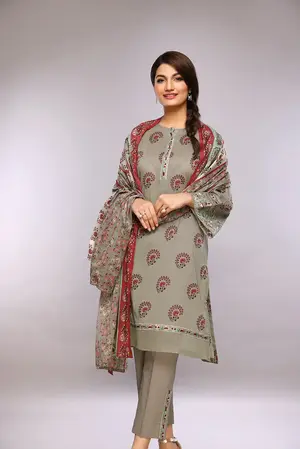 NISHAT - New Arrival: 3pc Lawn