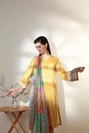 NISHAT - New Arrival: 3pc Lawn