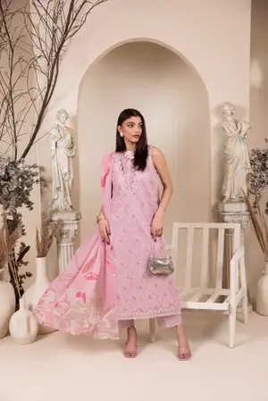 PANACHE - New Arrival: 3pc Lawn Suit
