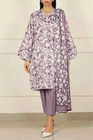 SAYA - New Arrival: 3pc Lawn