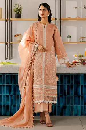 ZELLBURY - New Arrival: 3pc Lawn Suit