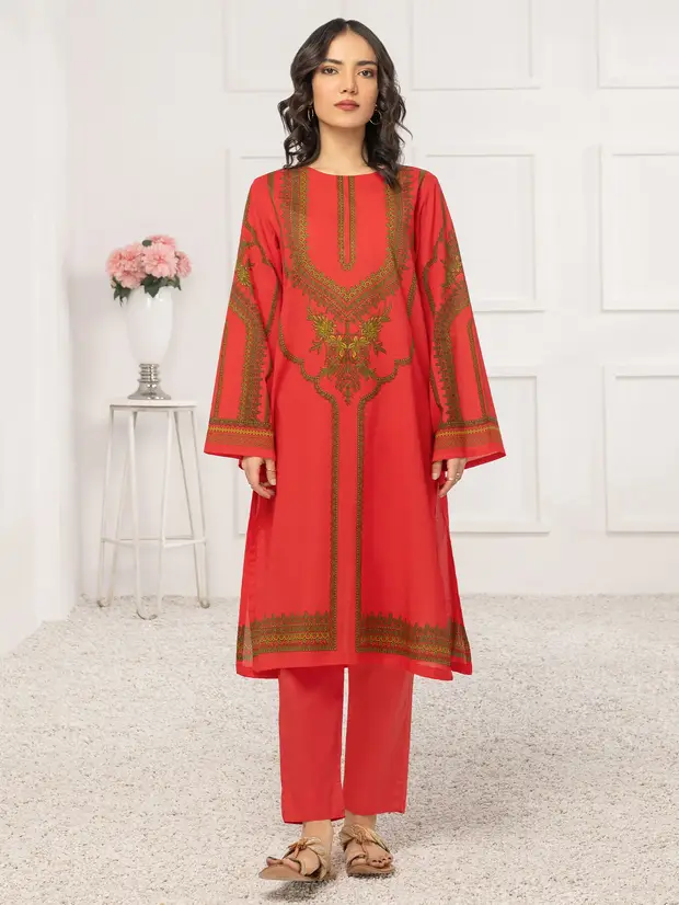 open lace back dress Limelight Lawn Pakistani 3 Piece Suit LIM344 main image 0
