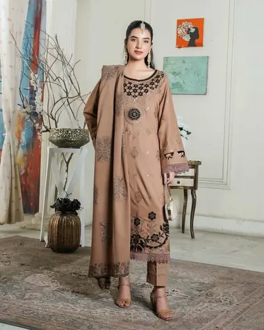 Unstitched Winter Embroidered Collection | Vol 02 