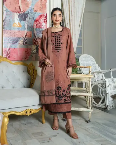 Unstitched Winter Embroidered Collection | Vol 02 