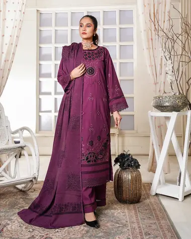 Unstitched Winter Embroidered Collection | Vol 02 