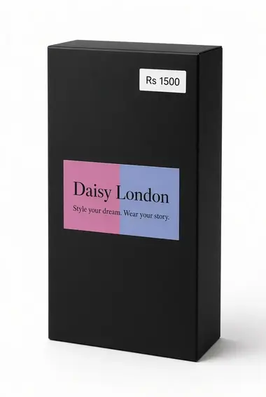 Premium 50ML EDP Perfume by DaisyLondon, Black