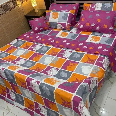  by bed sheet, Purple