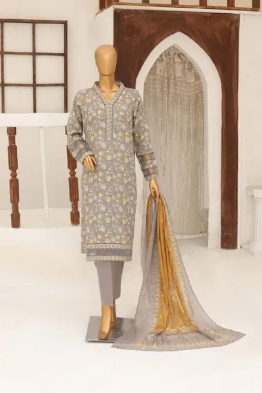 mid summer collection by hz textile, DarkGrey