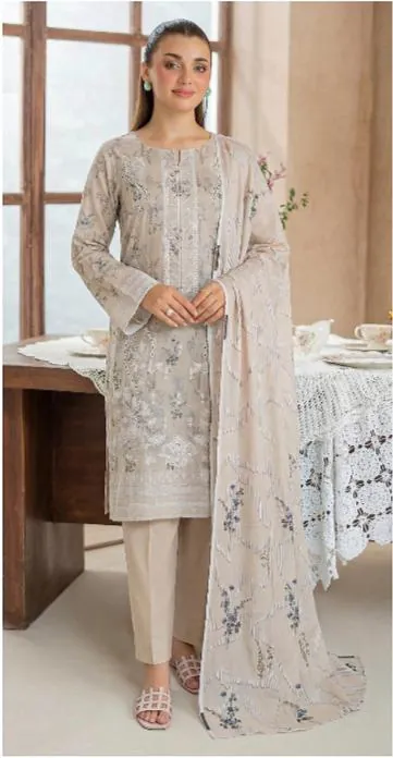 HUMDUM - New Arrival: 3pc Unstitched Lawn Collection