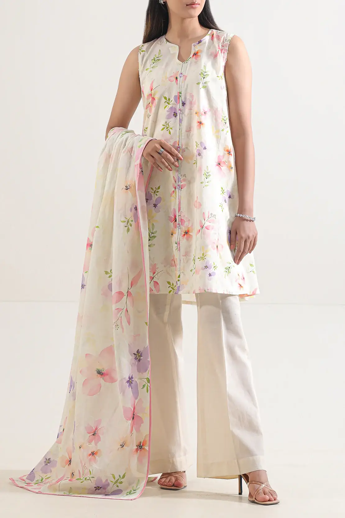 SAYA - New Arrival: 3pc Lawn