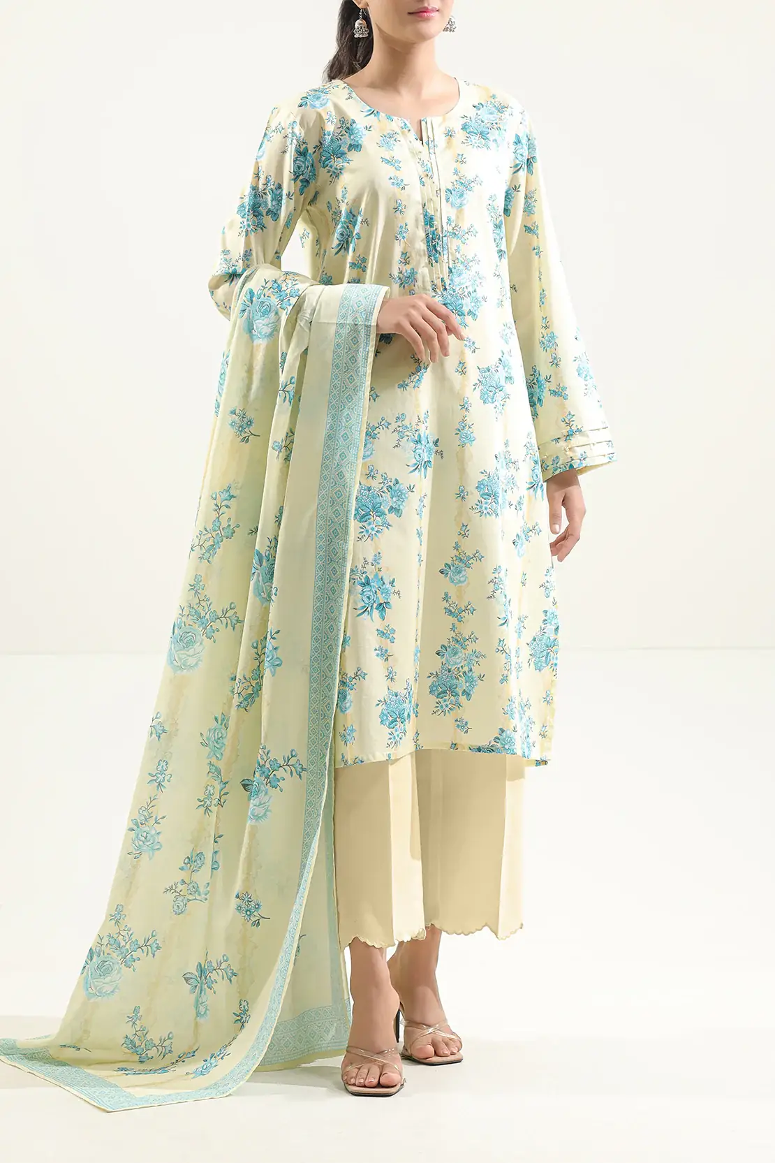 SAYA - New Arrival: 3pc Lawn