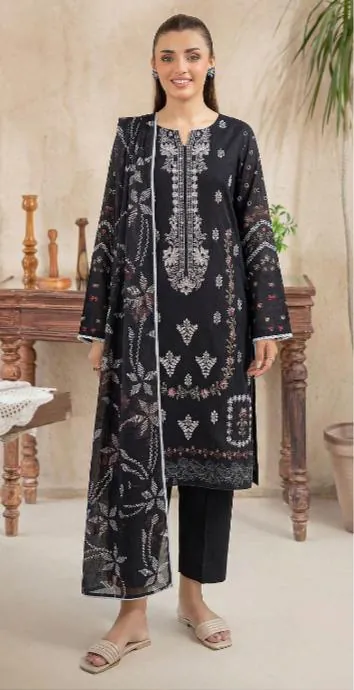 HUMDUM - New Arrival: 3pc Unstitched Lawn Collection